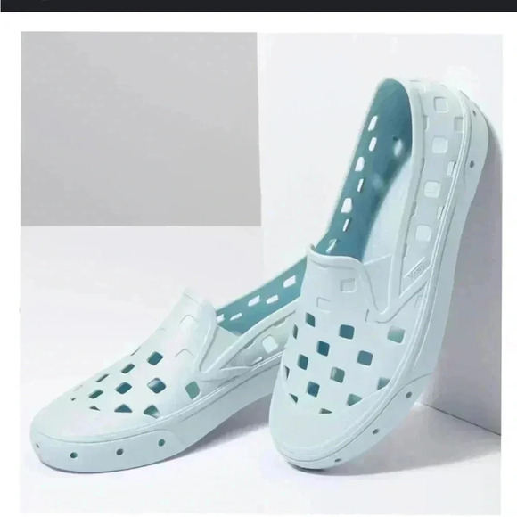 Vans Other - Vans Slip-On Trek Water baby blue water boyz shoes size 9 NEW